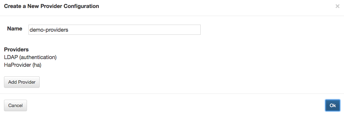 Multiple Service Configuration